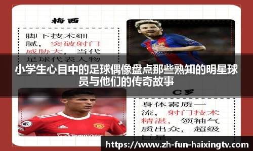 小学生心目中的足球偶像盘点那些熟知的明星球员与他们的传奇故事